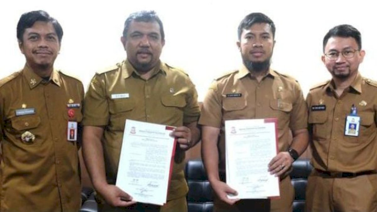 Bapenda Makassar Serah Terima Jabatan Pejabat Eselon III