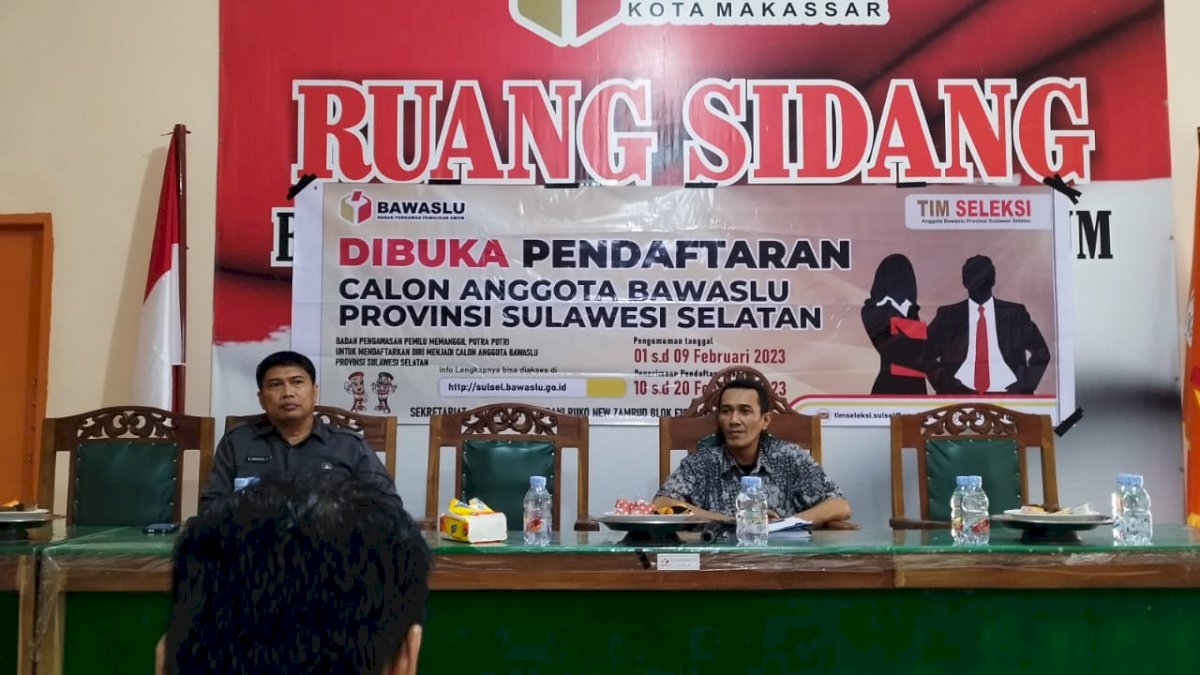 Timsel Bawaslu Sulsel Wacanakan Tak Umumkan Hasil CAT