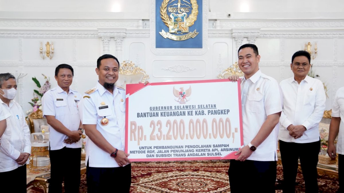 Pemkab Pangkep Keciprat Bantuan Keuangan Pemprov Rp23,2 Miliar