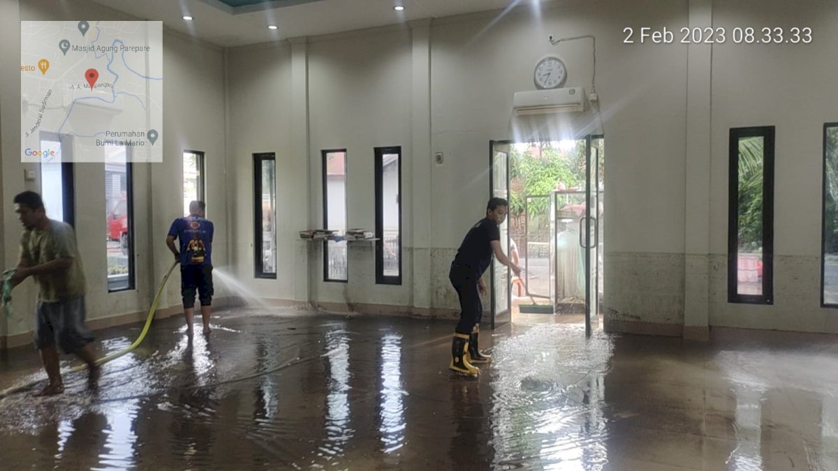 Pasca Banjir, Pemkot Parepare Siapkan Dapur Umum