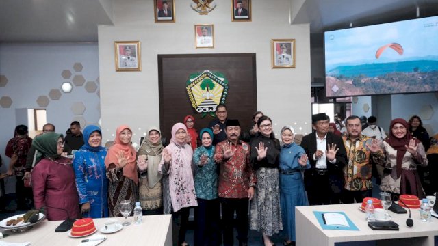 Kunjungan Kerja Spesifik Komisi IX DPR RI Terkait Pengawasan Percepatan Penurunan Stunting di Kabupaten Gowa yang berlangsung di Baruga Krg Pattingalloang, Kantor Bupati Gowa (dokumen: istimewa)