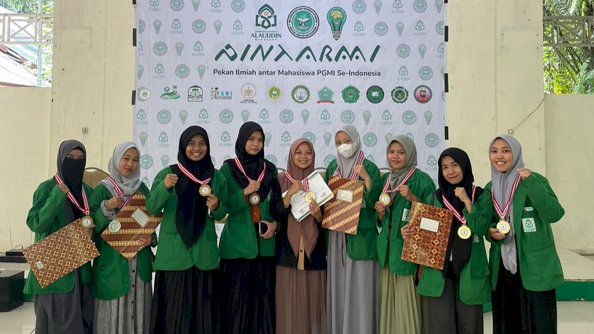 UIN Alauddin Makassar Juara Umum di Pekan Ilmiah Antar Mahasiswa PGMI se-Indonesia
