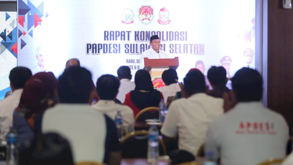 Perkuat Ketahanan dan Kesejahteraan Desa, Papdesi Sulsel Konsolisasi Organisasi