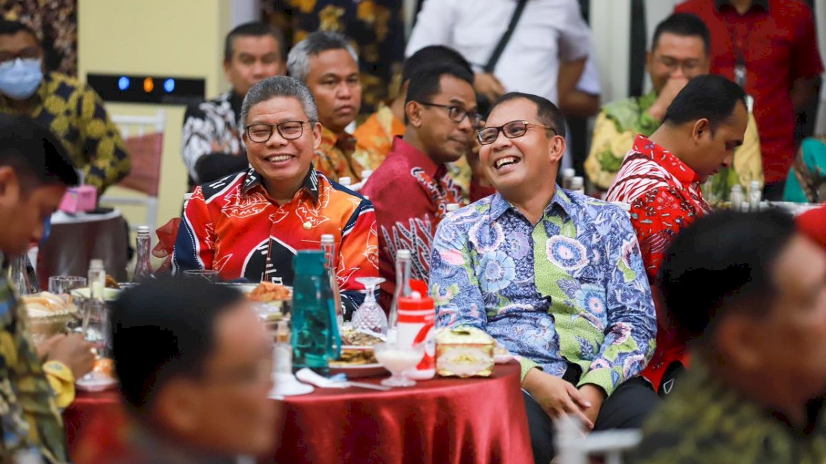 Wali Kota Parepare Taufan Pawe Hadiri Pisah Sambut Kejati Sulsel