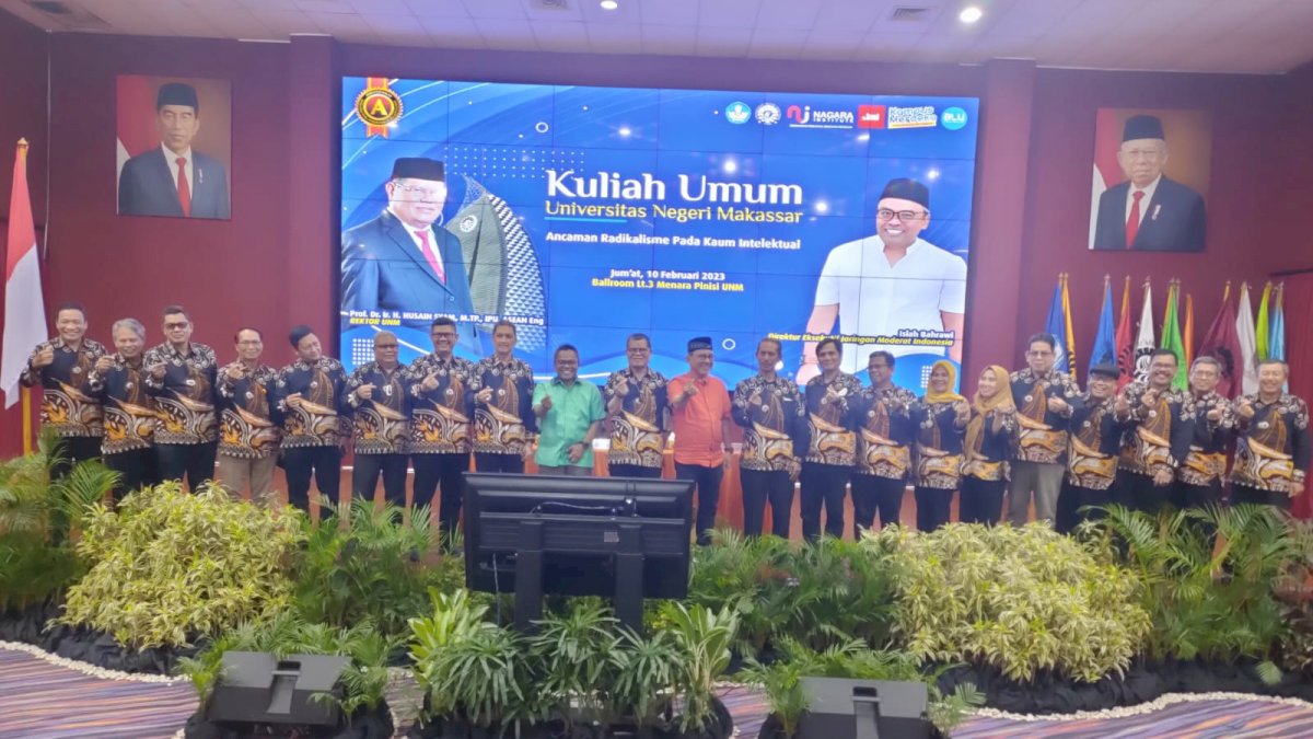 Jaga Nilai Luhur Bangsa, Rektor UNM Ingatkan Mahasiswa Cegah Paham Radikalisme