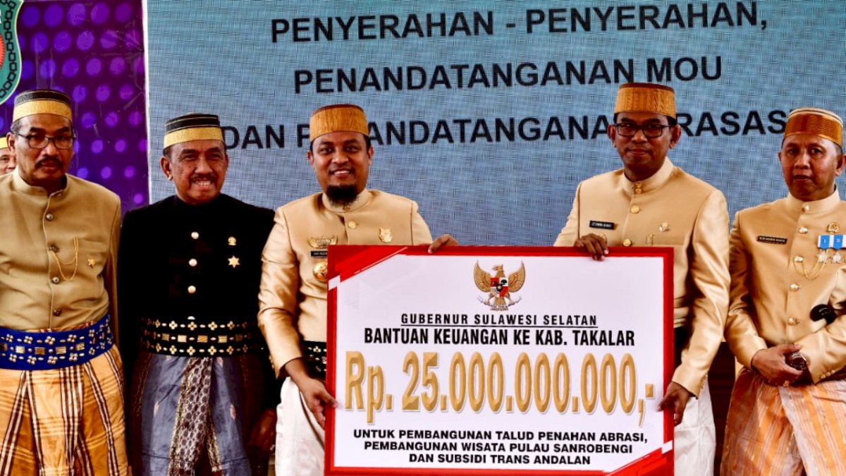 Gubernur Sulsel Alokasikan Bantuan Keuangan untuk Tanggul di Takalar Rp25 Miliar