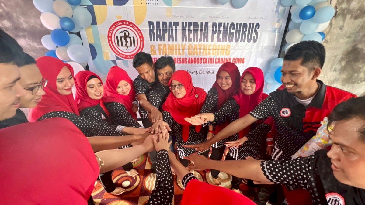 Rapat Kerja Pengurus IDI Kabupaten Gowa Fokus Peningkatan SDM dan Kolaborasi