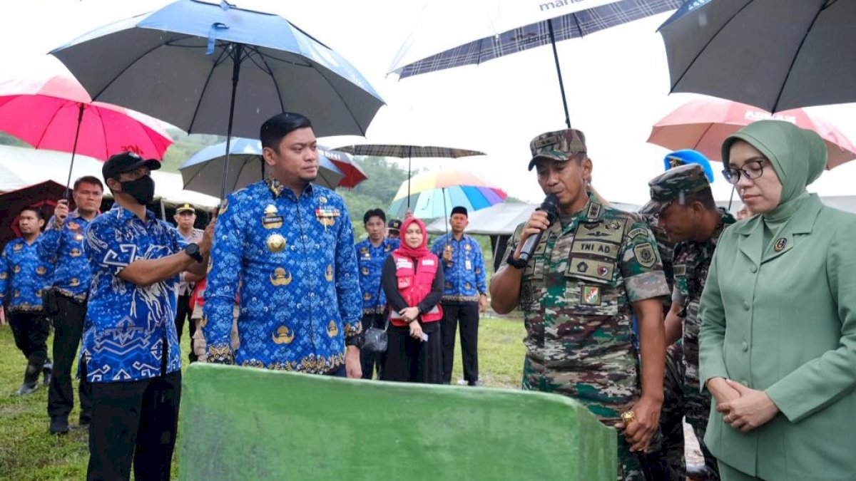 Warga Desa Nirannuang Kini Dapat Menikmati Air Bersih, Bantuan Program TNI-AD Manunggal