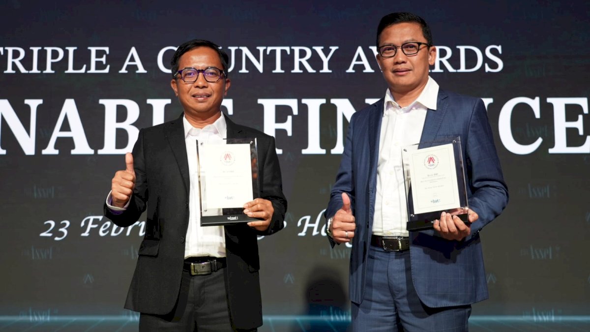 Penerapan ESG Makin Diakui Dunia, BRI Raih 2 Penghargaan Internasional The Asset Triple A