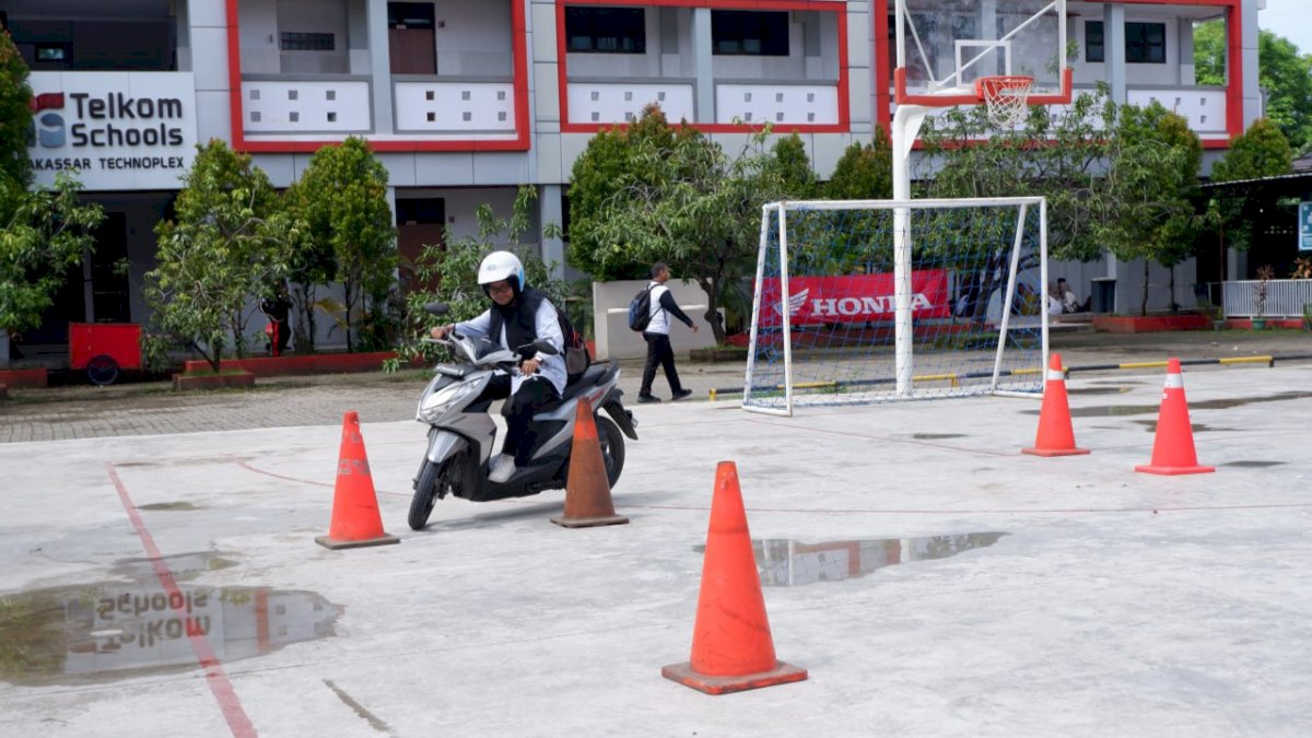 Honda On Skul Cari Jagoan, Langkah Asmo Sulsel Wujudkan Generasi Cari Aman