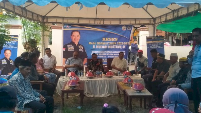 Reses Anggota DPRD Sulsel Mulyadi Mustamu di Jeneponto (dokumen: istimewa)