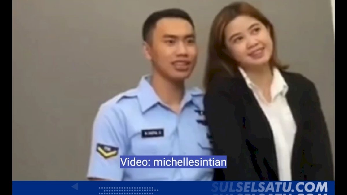 VIDEO: Foto TNI AU Gadungan Bersama Sang Pacar, Netizen: Dapat Gadis Cantik Modal Baju