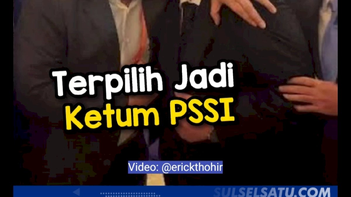 VIDEO: Erick Thohir Terpilih Jadi Ketum PSSI