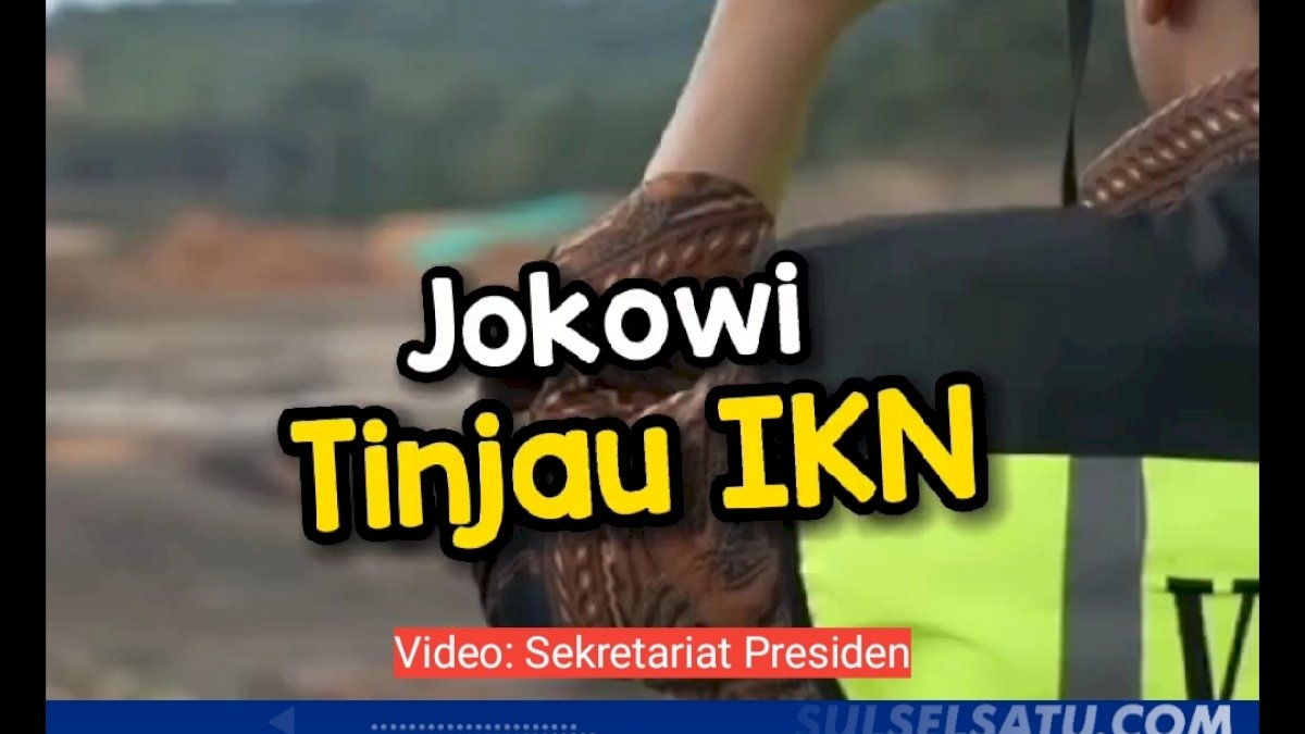 VIDEO: Presiden Jokowi Tinjau Proyek Tol IKN Nusantara
