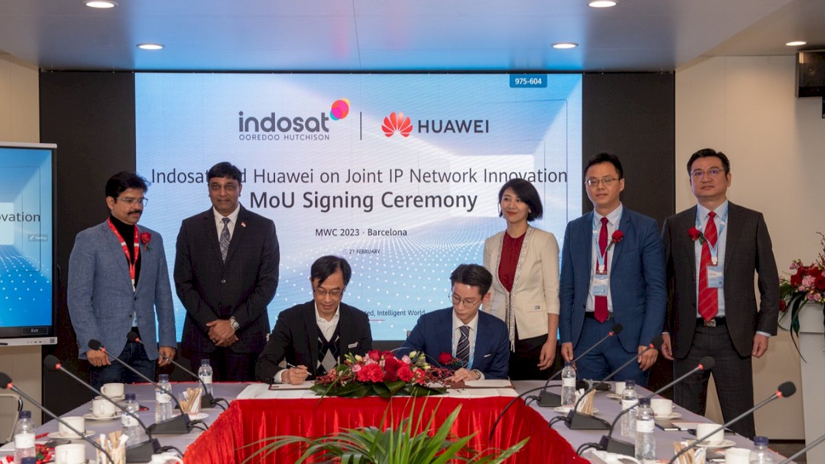 Buktikan Diri Dorong Transformasi Digital, Indosat dan Huawei Tingkatkan Inovasi Bersama SRv6