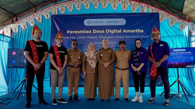 Peresmian Desa Digital Amartha (dokumen: istimewa)