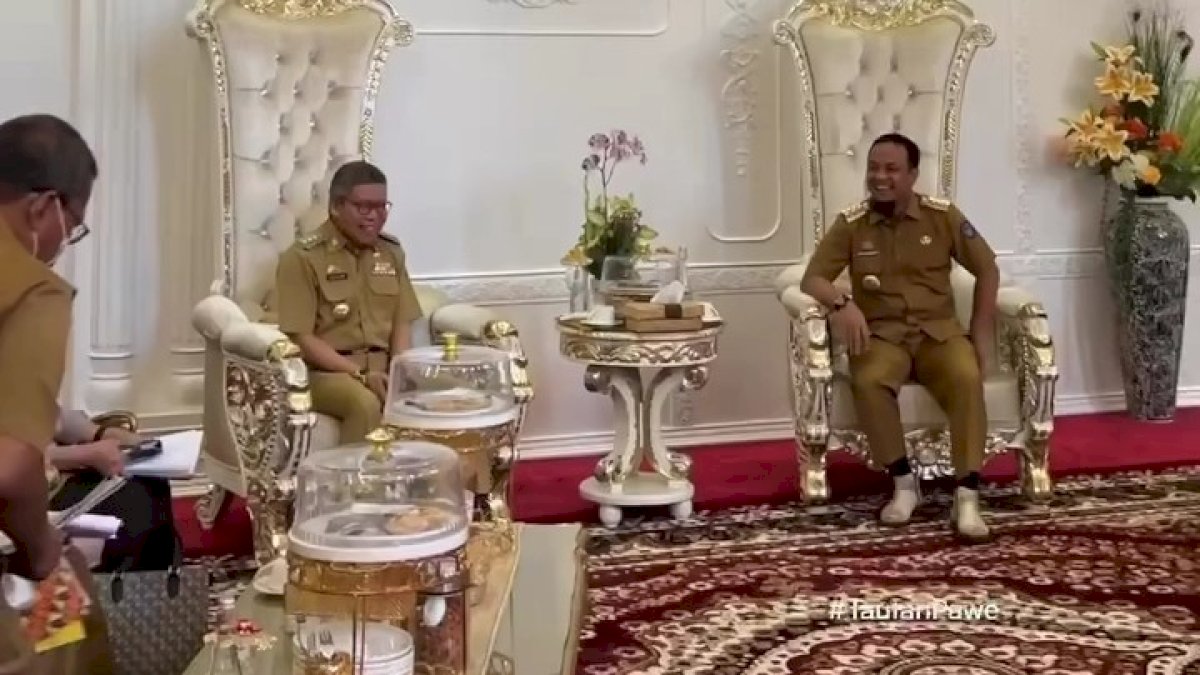 Bertemu Gubernur Sulsel, Taufan Pawe Diminta Berlakukan Status Tanggap Darurat