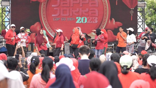 Cap Go Meh 2023 di Makassar. (Foto: Ist)