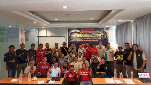 Rapat Kerja, pada Minggu, 5 Februari 2023 di hotel Amaris Jl. Hertasning Makassar. Ist