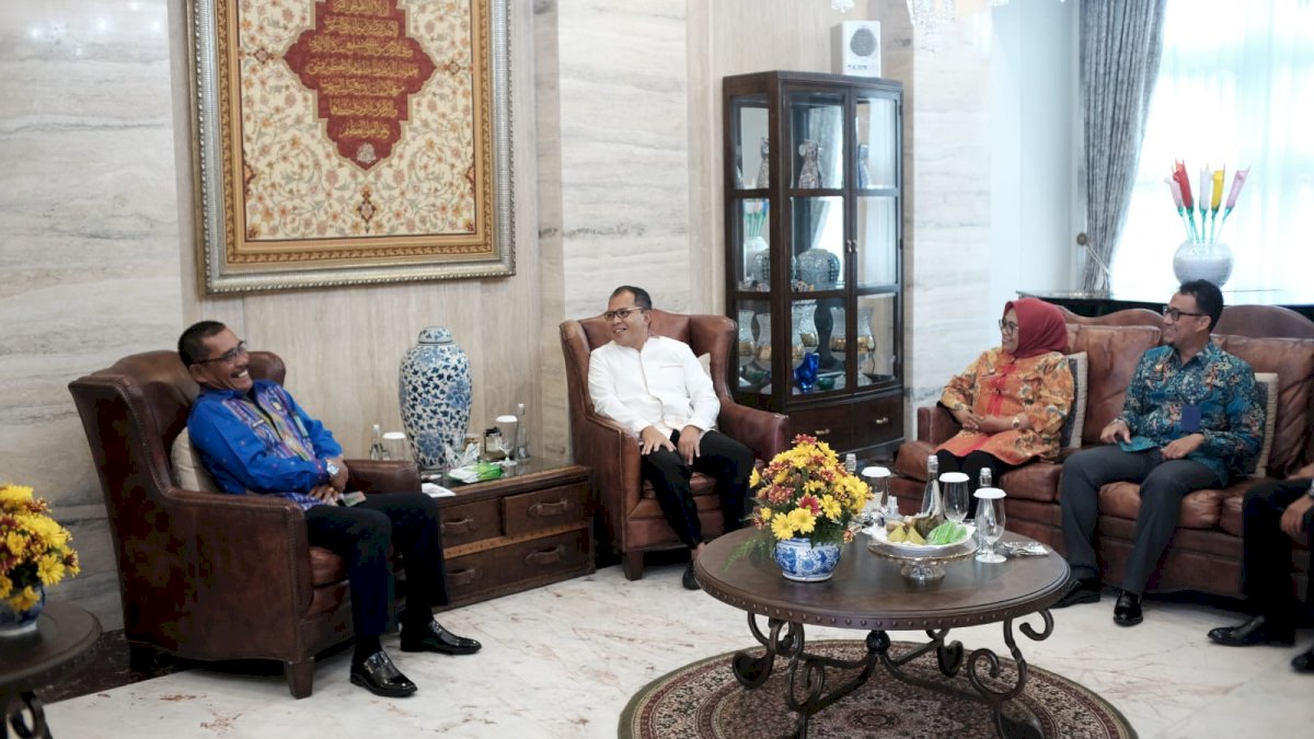 Perkuat Sinergitas, Kakanwil Kemenkumham Sulsel Temui Danny Pomanto