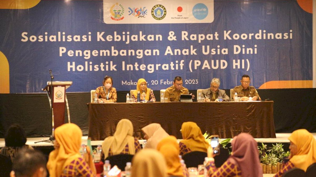 Pola Holistik Integratif Mulai Diterapkan 41 PAUD di Gowa