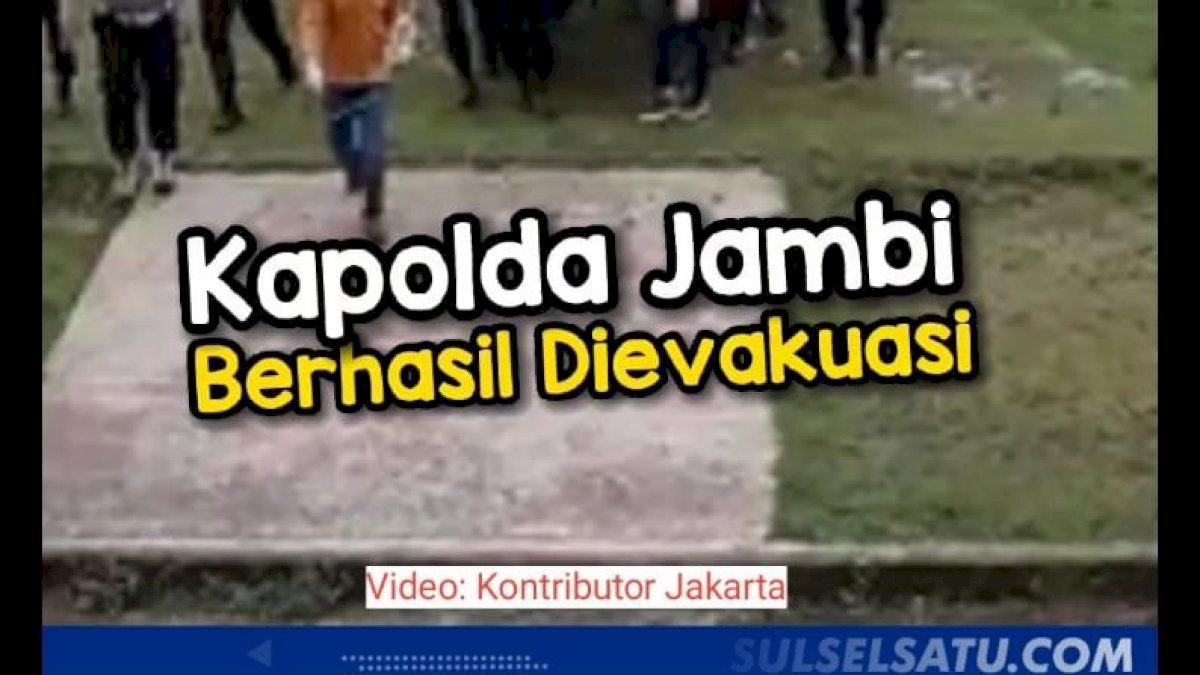 VIDEO: Detik-detik Kapolda Jambi Berhasil Dievakuasi menggunakan Helikopter
