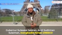 VIDEO: Gubernur Sulsel Hadiri Forum UNESCO, Perkenalkan Kekayaan Budaya Bahasa di Sulsel