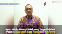 VIDEO: Ayah Mario Dandy Satri yang Juga Pejabat Pajak Minta Maaf Atas Kelakuan Putranya