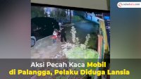 VIDEO: Aksi Pecah Kaca Mobil di Pallangga, Pelaku Diduga Lansia