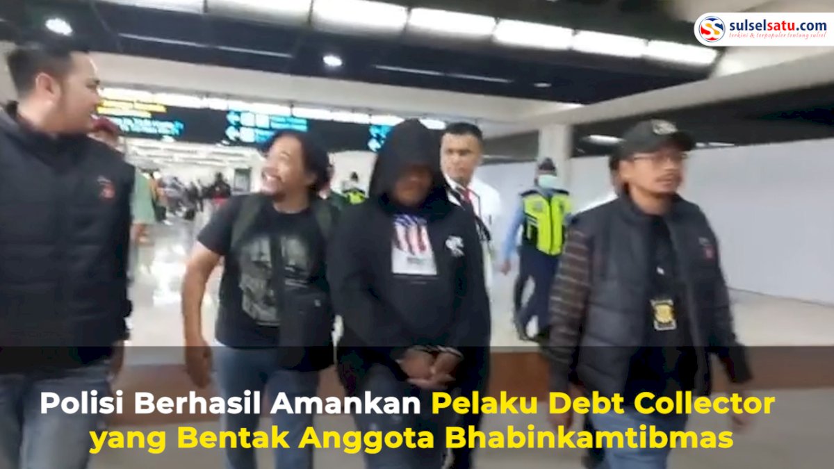 VIDEO: Polisi Berhasil Amankan Pelaku Debt Collector yang Bentak Anggota Bhabinkamtibmas