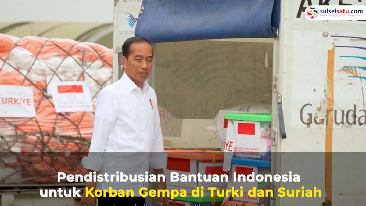 VIDEO: Pendistribusian Bantuan Indonesia untuk Korban Gempa di Turki dan Suriah