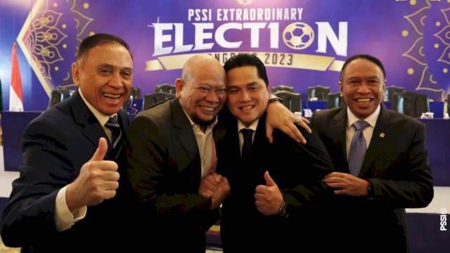 Erick Thohir terpilih jadi Ketum PSSI. (Foto: Twitter)