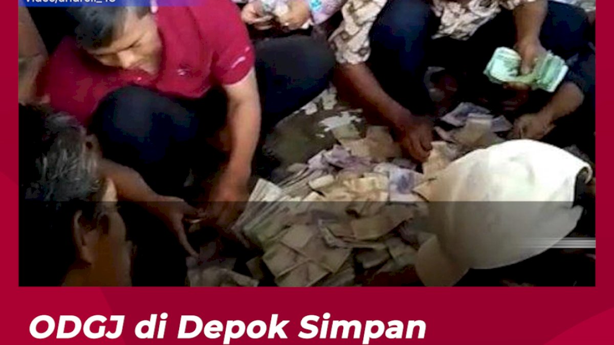 VIDEO: ODGJ di Depok Simpan Rp 100 Juta di Tas, Ketahuan Setelah Meninggal
