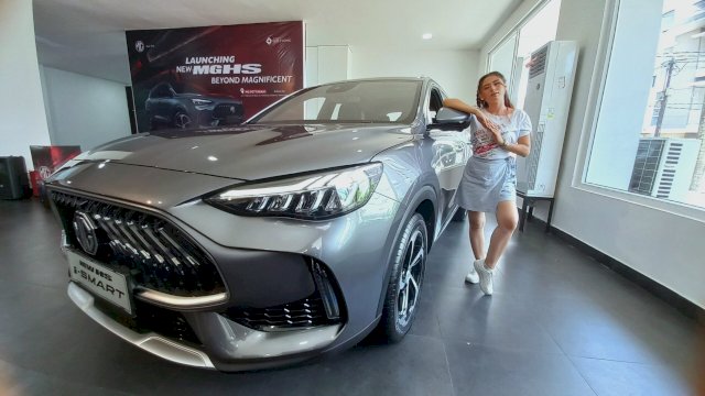 New MG HS i-Smart resmi meluncur di Makassar (Sri Wahyu Diastuti / Sulselsatu.com)