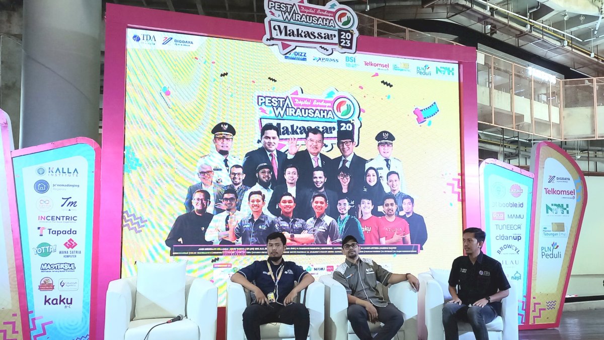 Pesta Wirausaha Makassar 2023 TDA, Upaya Saling Mendukung Geliatkan Kembali Ekonomi UMKM