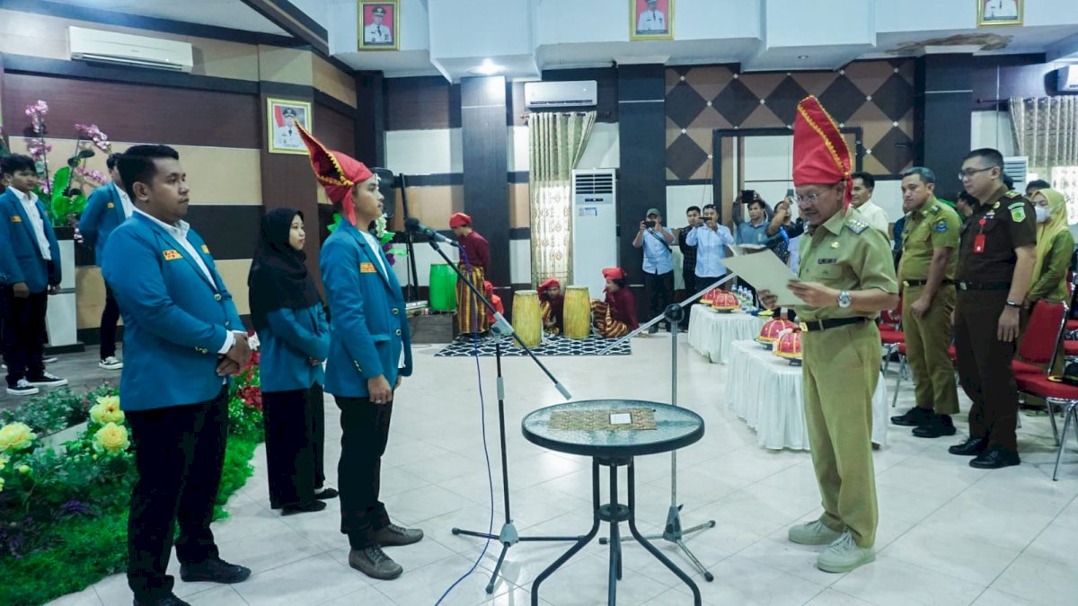 Hadiri Pelantikan Pengurus PB-HPMT Jeneponto, Bupati Iksan Iskandar Sampaikan Pesan Ini