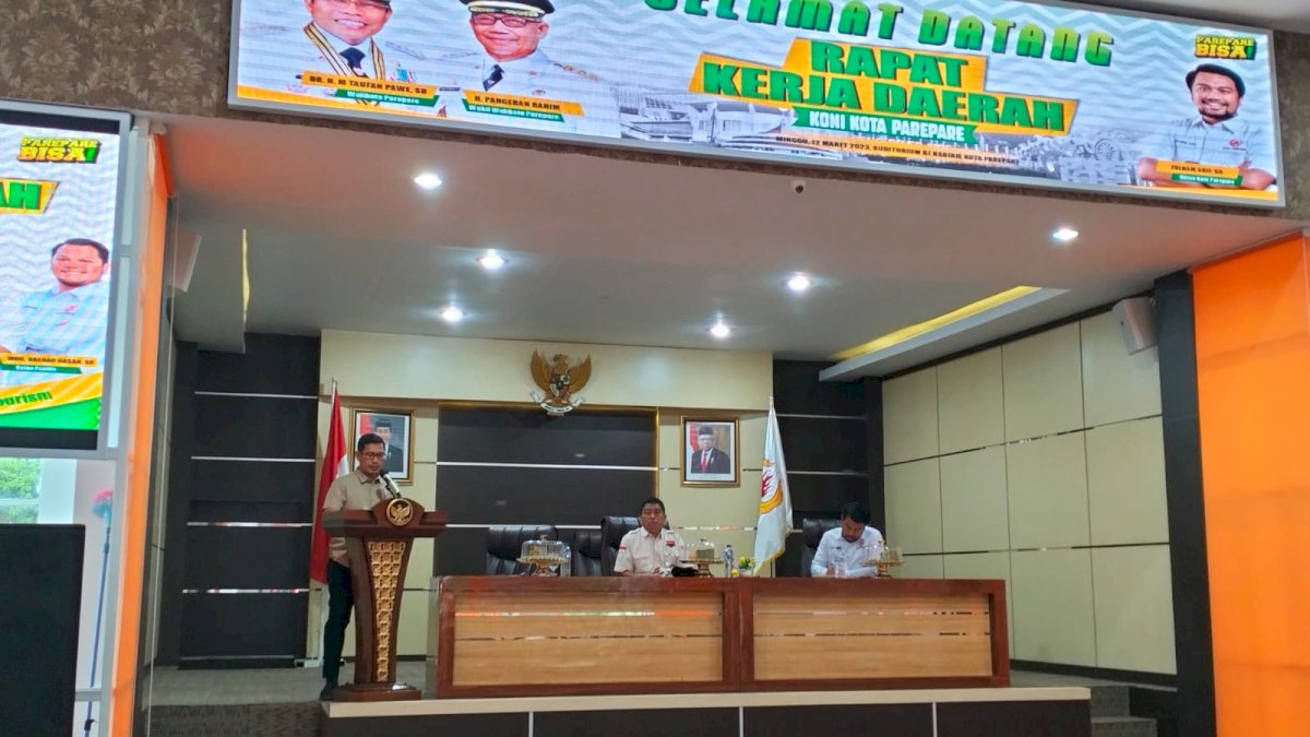 Taufan Pawe Dorong KONI Buat Program Strategis untuk Peningkatan Prestasi Olahraga