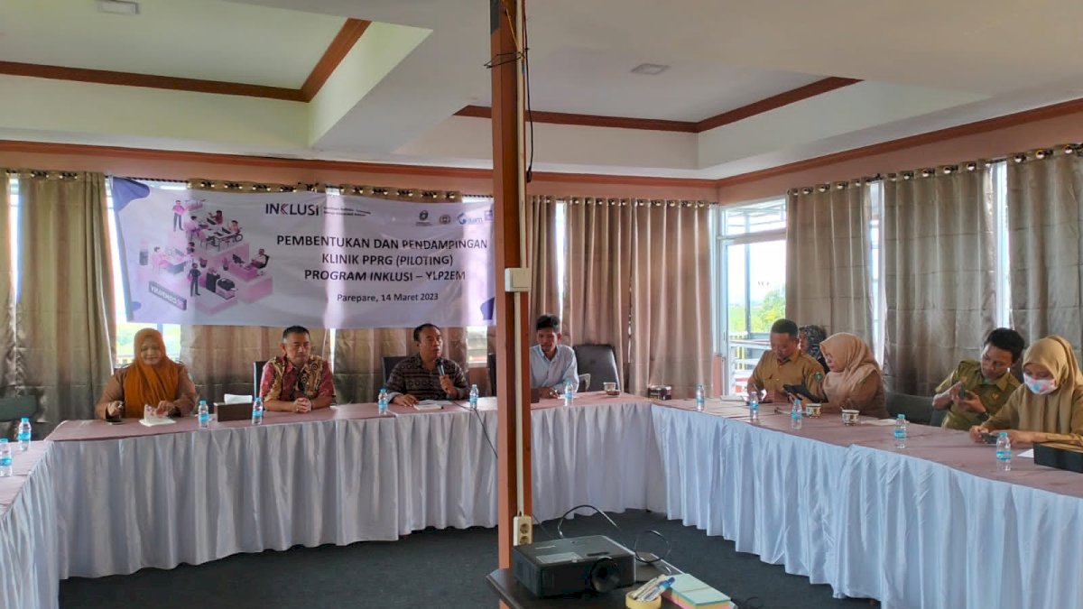 Optimalkan Fungsi Pokja, Pemkot Parepare Bersama YLP2EM Bentuk Klinik PPRG