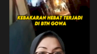 VIDEO: Si Jago Merah Lalap Rumah di BTN Gowa Pelita Mas