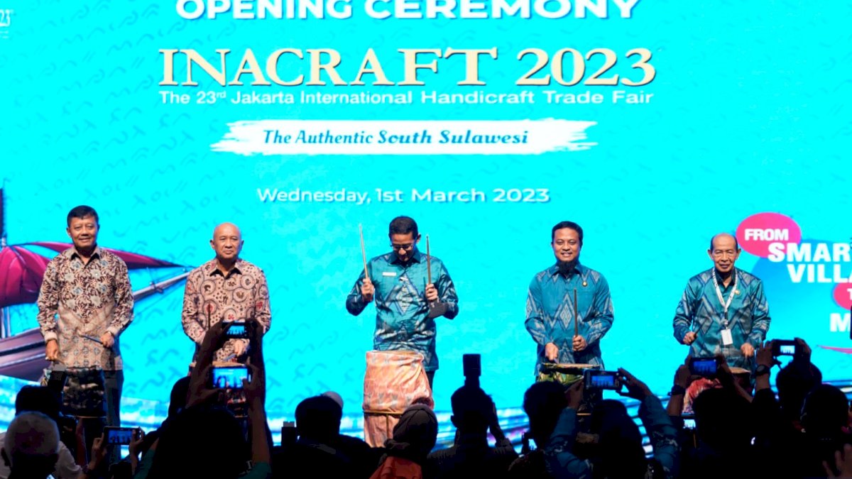 Puluhan Kuliner Andalan Sulsel Hadir Dalam Inacraft 2023 di Jakarta