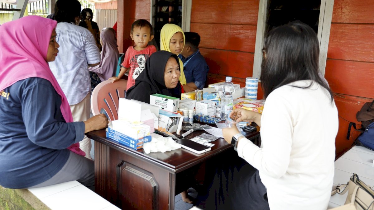 Pelindo Regional 4 Beri Pemeriksaan Kesehatan Gratis pada Dua Kecamatan di Makassar