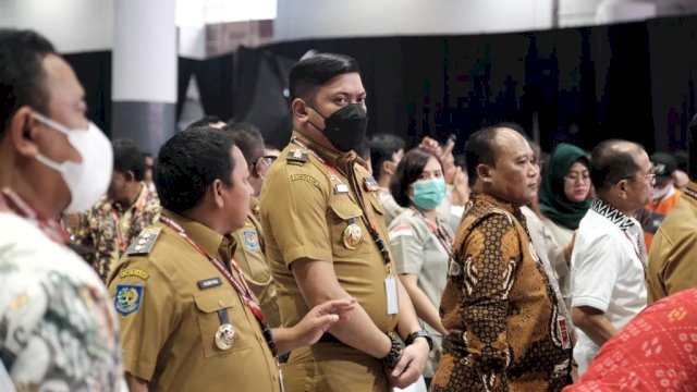 Bupati Gowa Adnan Purichta Ichsan hadiri Rakosnas Penanggulangan Bencana Tahun 2023 (dokumen: istimewa)