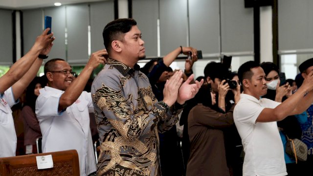 Bupati Gowa Adnan Purichta Ichsan Pelantikan Pengurus Perbasi Kabupaten Gowa di Baruga Tinggimae (dokumen: istimewa)