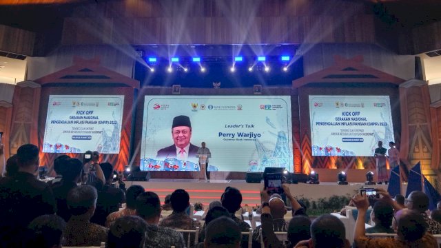Kick off GNPIP 2023 di Makassar Sulsel yang dihadiri Gubernur Bank Indonesia (dokumen: istimewa)