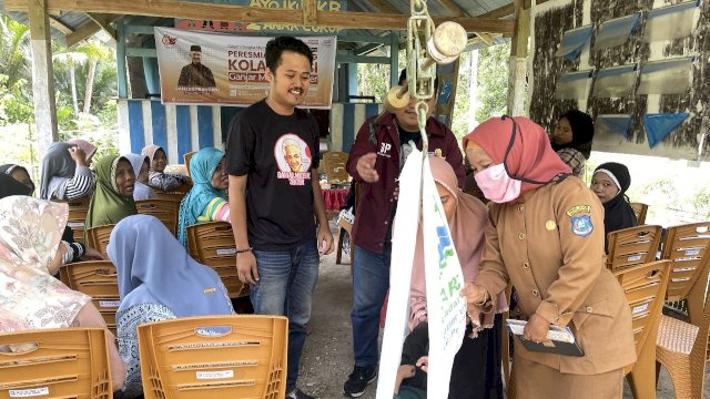 Kampung Kolaborasi dan Peduli Stunting  Gamjar Milenial Center Sulsel di Bulukumba (dokumen: istimewa)