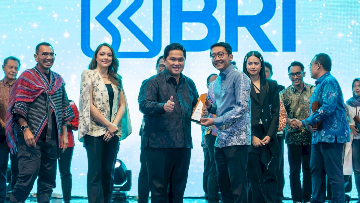 Erick Thohir Apresiasi BRI sebagai Best of The Best Communication dalam Ajang BCOMSS 2023