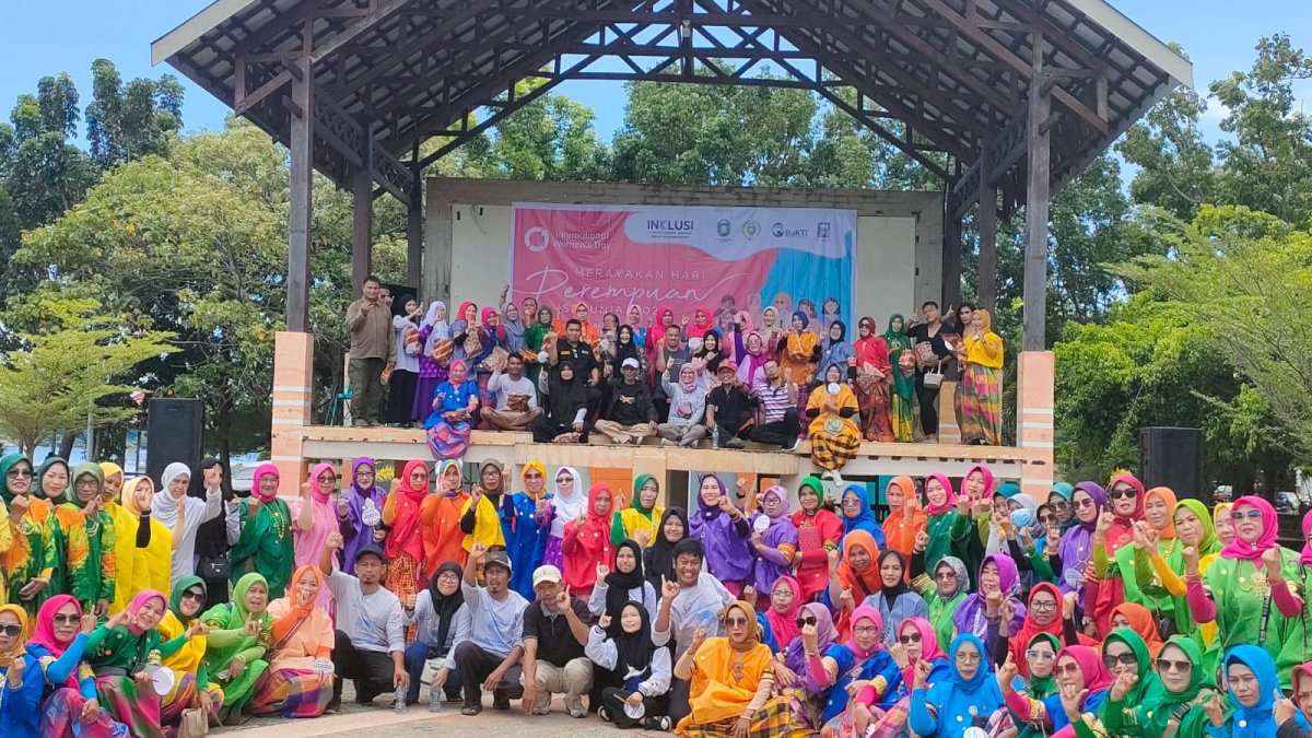 Sinergi Bersama Pemkot, YLP2EM-BaKTI Gelar Kampanye Hari Perempuan Internasional