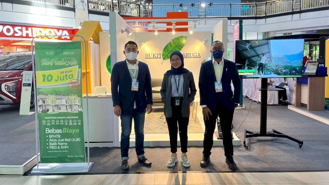 Tenant Bukit Baruga di REI Expo (dokumen: istimewa)