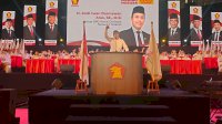 Sufmi Dasco dan Sugiono Bakar Semangat Kader Gerindra Sulsel di Makassar