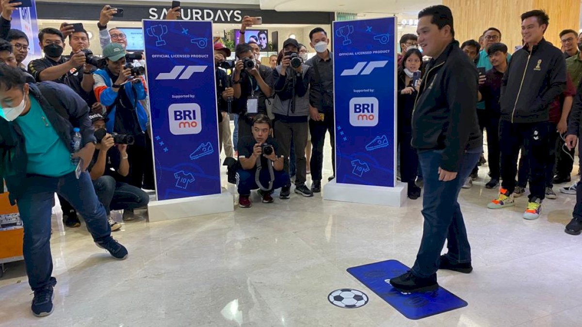 Erick Thohir Ajak Masyarakat Meriahkan FIFA U-20 World Cup 2023, BRImo Hadirkan Promo Menarik Pembelian Merchandise